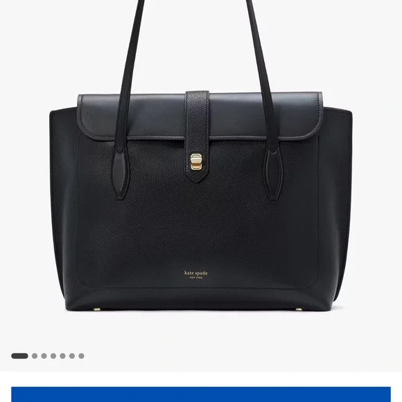 Kate Spade Large Essentials Tote - Black. - Picture 5 of 6